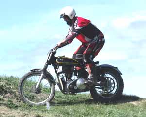 Classic Trials, Rob Stowell. AJS Trials 350cc