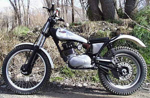 Classic Motorcycle Trials Scene New Zealand